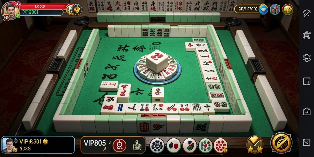 Tampilan utama game VIP805 dengan gameplay Mahjong yang menyenangkan.